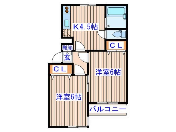 第十二ショ－ケ－ビルの物件間取画像